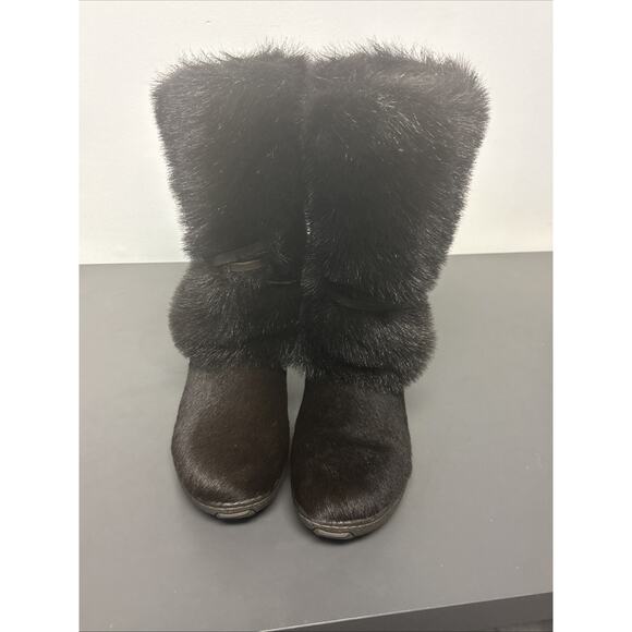 Oscar Sport Boots Apres So Winter Snow, Fur Shearling Lined Size EU 37 - Picture 6 of 15
